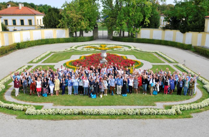 large group of people outdoors