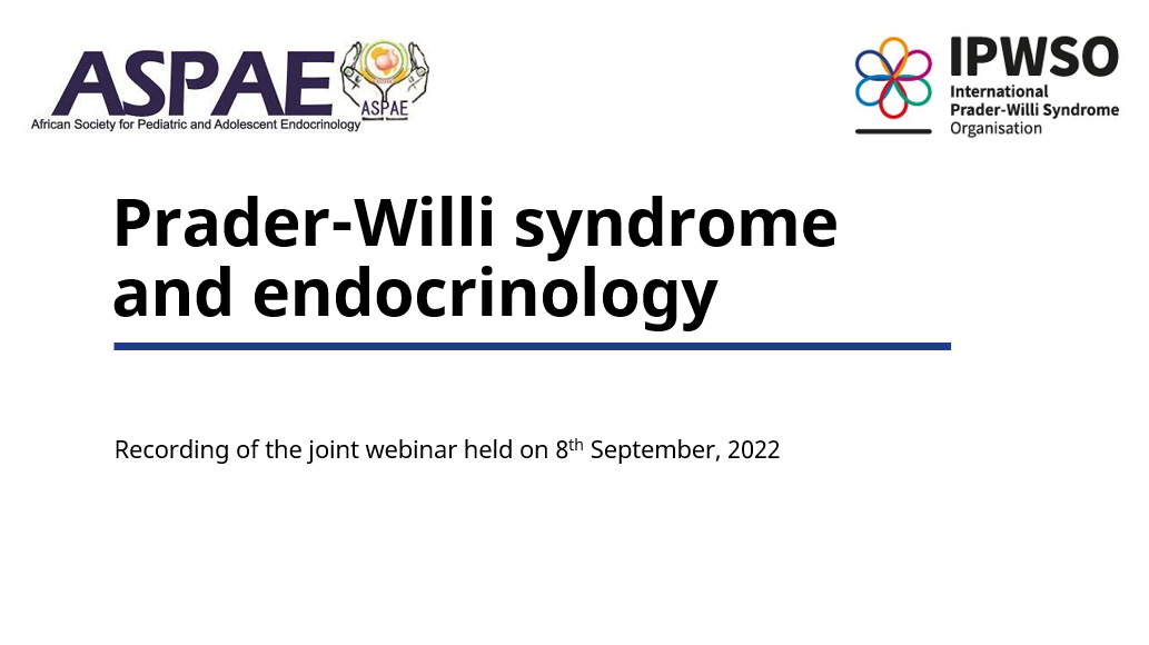 Endocrinology and Prader-Willi syndrome
